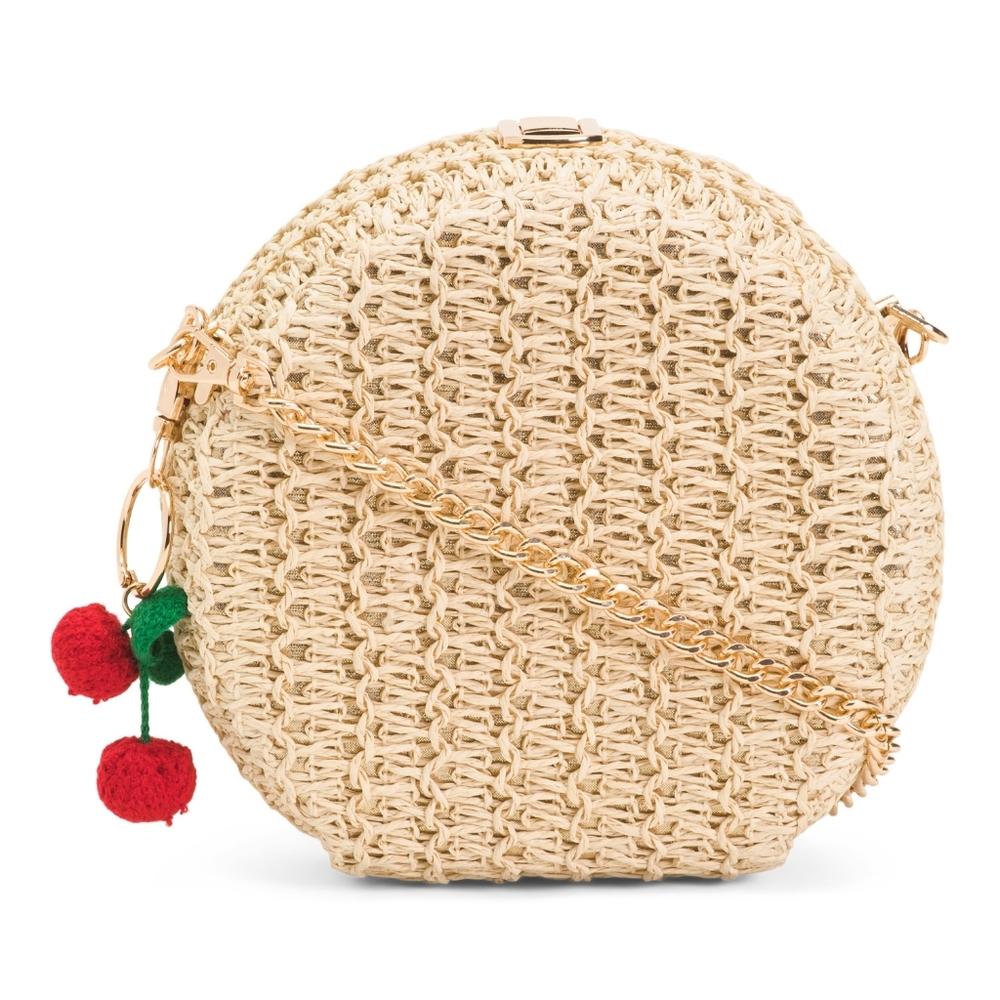 NEW Macrame Circle Handbag